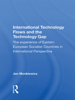 cover image of International Technology Flows and the Technology Gap
